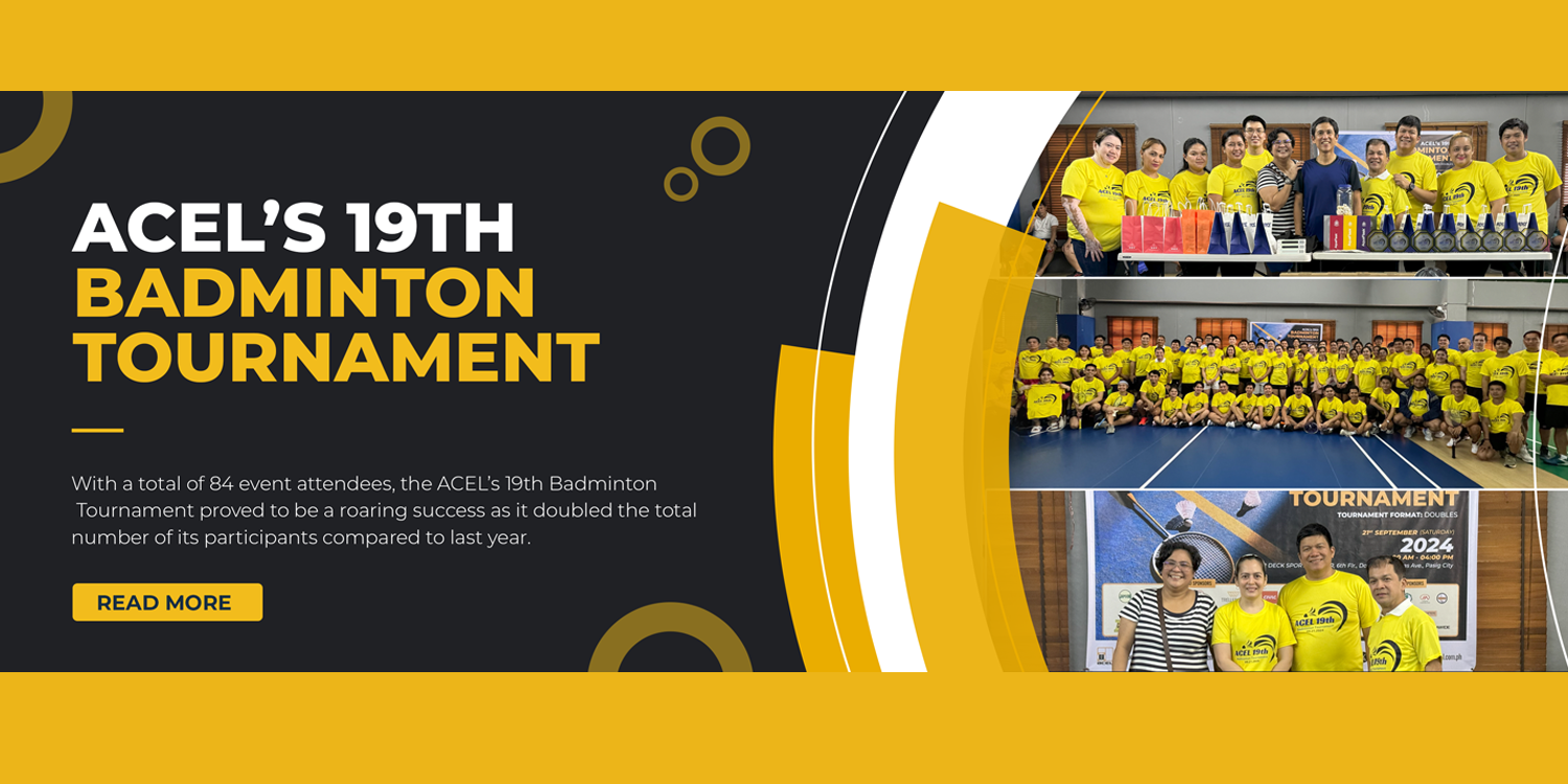ACEL’s 19th Badminton Tournament